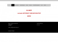 nota-advo-blumer.ch Webseite Vorschau