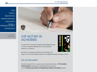 notar-klimscha.at Webseite Vorschau