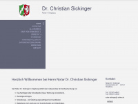 Notar-sickinger.de