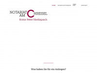 notariat-am-chreisel.ch Webseite Vorschau