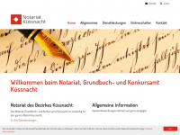 notariat-kuessnacht.ch Webseite Vorschau