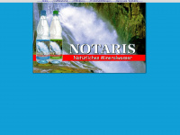 notaris-mineralwasser.de Webseite Vorschau