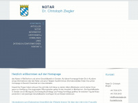 notarziegler.de Webseite Vorschau