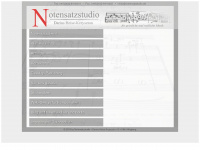 notensatzstudio.de Webseite Vorschau
