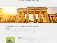 nova-trade.de Webseite Vorschau