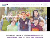 novalis-diakonie.de Webseite Vorschau