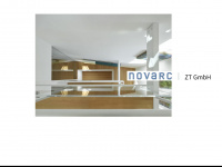 novarc.at Webseite Vorschau
