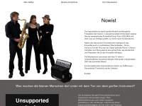 nowist.de Webseite Vorschau