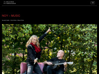 noy-music.de Webseite Vorschau