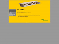 np-binder.de Webseite Vorschau