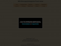 npa.ch Webseite Vorschau