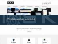 nsk-sicherheit.de Webseite Vorschau