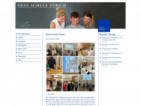 nsz.ch Webseite Vorschau