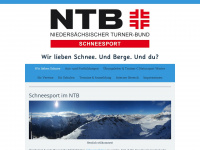 ntb-schneesport.de Webseite Vorschau