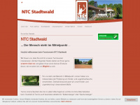 ntc-stadtwald.de Webseite Vorschau