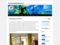 tauchclub-bamberg.de Webseite Vorschau