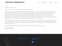 christine-lieberknecht.de Webseite Vorschau