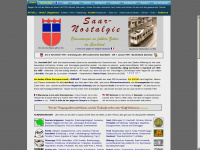 saar-nostalgie.de Webseite Vorschau