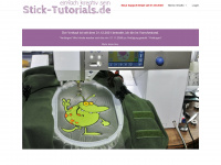 stick-tutorials.de Webseite Vorschau