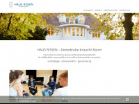 hausrissen.org Webseite Vorschau