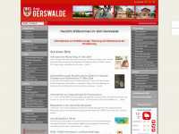amt-gerswalde.de Webseite Vorschau