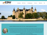 cdu-schwerin.com Webseite Vorschau