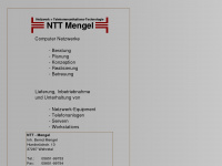 ntt-mengel.de Webseite Vorschau
