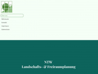 ntw-landschaftsplanung.de Webseite Vorschau