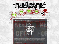 nucleonic.de Webseite Vorschau