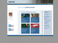 nuecom.de Webseite Vorschau
