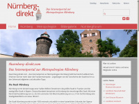 nuernberg-direkt.de Webseite Vorschau