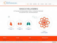 nuklearmedizinberlin.de Webseite Vorschau