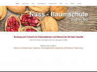 nussbaeume.ch Webseite Vorschau