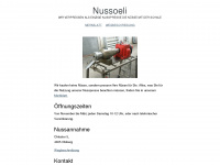 nussoeli.ch Webseite Vorschau
