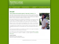 nutrition-leman.ch Webseite Vorschau