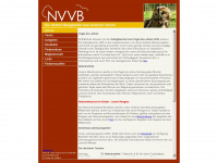 nvvb.ch Webseite Vorschau