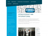 nw-international.de Webseite Vorschau