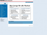 nyfega.ch Webseite Vorschau