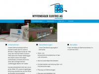 nyffenegger-elektro.ch Webseite Vorschau
