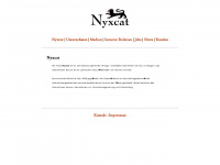 nyxcat.de Webseite Vorschau