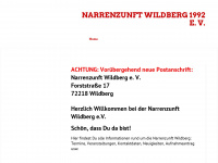 nzwildberg.de Webseite Vorschau