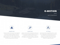 o-motion.ch Webseite Vorschau
