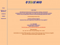 o-sole-mio-rosario.de Webseite Vorschau