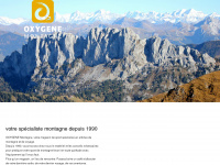 oxygene-montagne.ch Webseite Vorschau