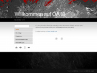 oa18.at Webseite Vorschau