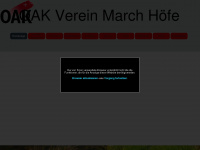 oak-march.ch Webseite Vorschau