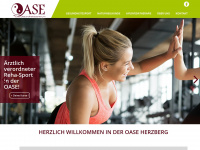 oase-dasgesundheitszentrum.de Webseite Vorschau