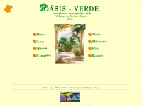 oasis-verde.de Webseite Vorschau
