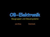ob-elektronik.de Webseite Vorschau
