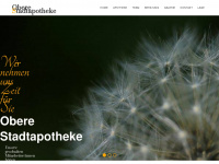 obere-stadtapotheke.at Webseite Vorschau